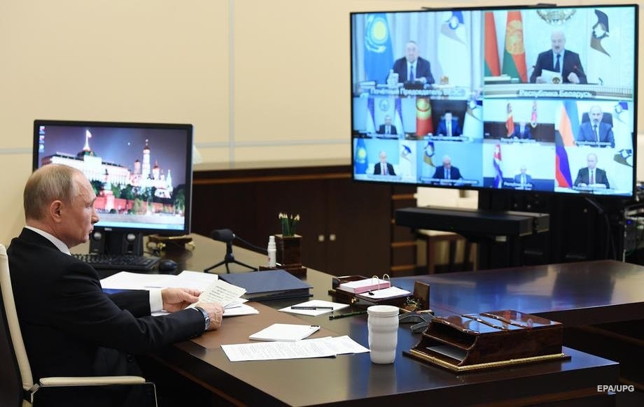 У середу Путін проведе засідання Радбезу РФ по відеозв'язку: очікується доповідь Медведєва